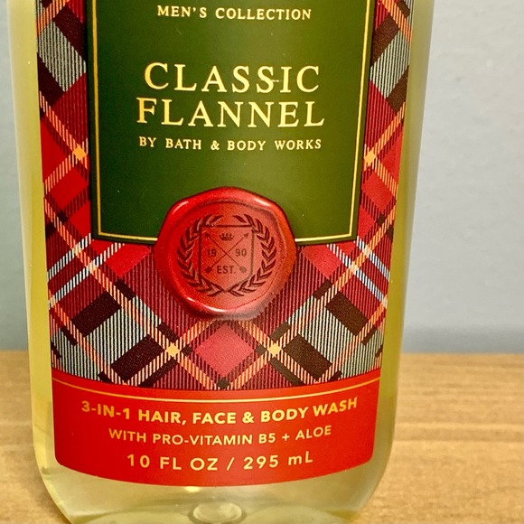 Bath & Body Works CLASSIC FLANNEL Men’s Collection 3-in-1 Hair Face Body Wash - Picture 4 of 7